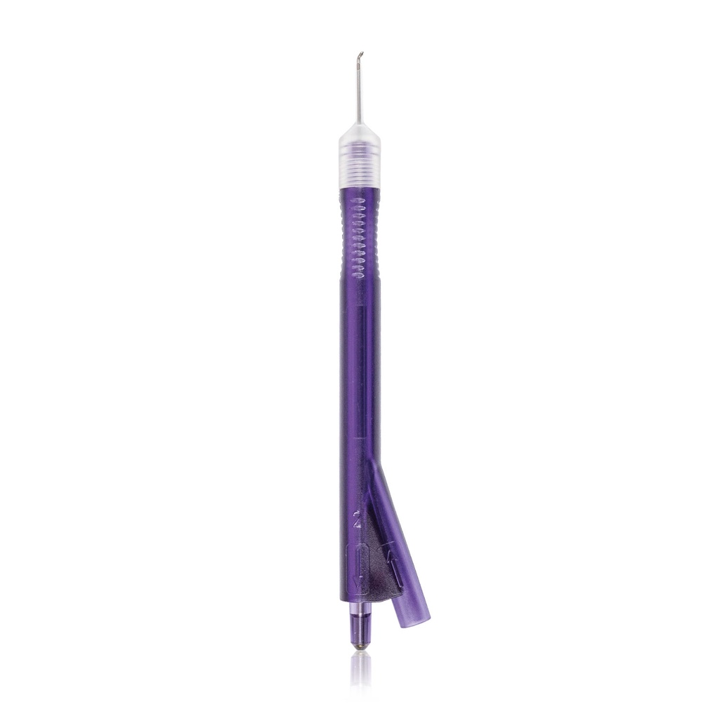 I O System 21G, monomanual, polished tip, for PhacoVet (single use)